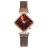 2021 Stylish Luxury Magnet Buckle Watch Ladies Quartz Wrist Watch With Bracelet Gift - Watches for Women and Girls - ALLURELATION - Best choice for the gift, best quality watches, Best Selling Watches, casual and fashionable watches, casual and occasional watches, cute ladies watches, fancy gift, Fashion watch, gift for birthday, gift for the anniversary, Magnet buckle watch, Stylish watches, Watch and bracelet set - Stevvex.com