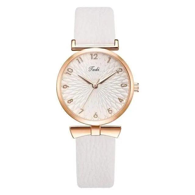 2021 Women Fashion Quartz Watch With Bracelet - Ladies Quartz Wrist Watch With Bracelet In Set For Women and Girls - ALLURELATION - Best choice for the gift, best quality watches, Best selling watches, casual and fashionable watches, casual and occasional watches, cute ladies watches, fancy gift, gift for birthday, gift for the anniversary, modern watch set, Stylish watches, Watch with bracelet - Stevvex.com