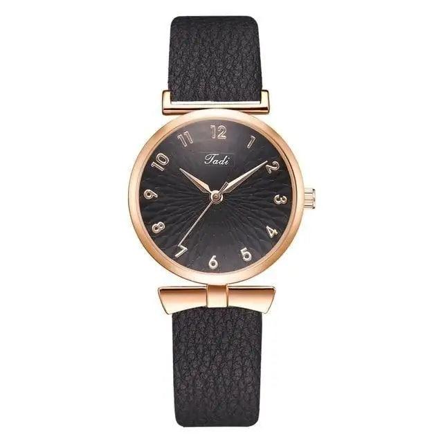 2021 Women Fashion Quartz Watch With Bracelet - Ladies Quartz Wrist Watch With Bracelet In Set For Women and Girls - ALLURELATION - Best choice for the gift, best quality watches, Best selling watches, casual and fashionable watches, casual and occasional watches, cute ladies watches, fancy gift, gift for birthday, gift for the anniversary, modern watch set, Stylish watches, Watch with bracelet - Stevvex.com