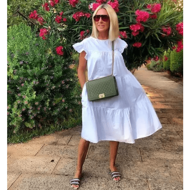 2021 Women Retro Loose Casual Round Neck Short Sleeve Dress - Cute Fashion Dresses For Women - ALLURELATION - 578, Best choice for the gift, best quality dress, chic french style dress, contemporary dress style, elegance ladies dress, elegance style dress, gift for birthday, gift for the anniversary, luxury dress, Stylish dress - Stevvex.com