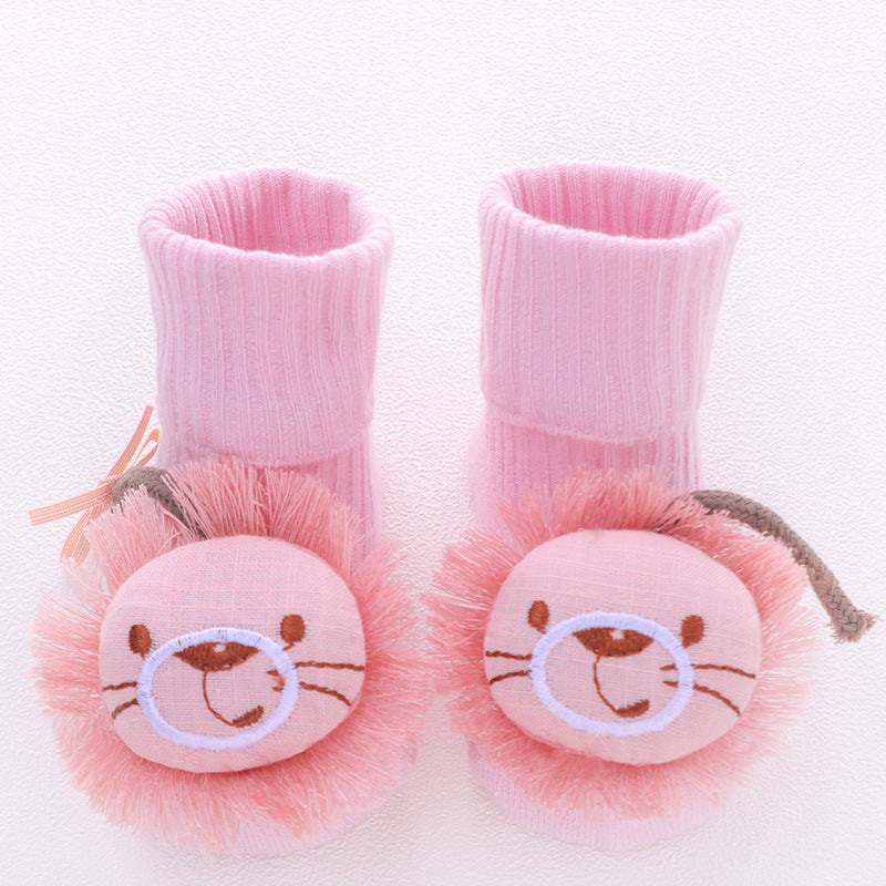 New Fluffy Cotton High Quality Baby Socks Cartoon Fruit Print Rubber Anti Slip Infant Socks For Children Boys And Girls Great Gift
