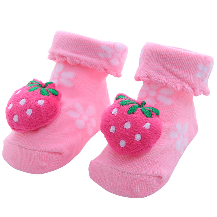 Colorful Newborn Cotton Cartoon Cute Anti Slip Sock Toddler Baby Comfortable Socks Shoes Elastic Soft Socks