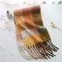 New Luxury Winter Soft Head Wraps Plaid Scarf Shawls Cashmere  Warm Cashmere Scarves Rainbow For Women