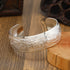 Big Elegant Luxury Amazing Classic Fashion Flower Metal Tibetan Indian Silver Vintage Retro Fashion Cuff Bracelet Bangle For Woman With Details of Animals
