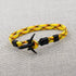 Modern Fashion Airplane Anchor Bracelets Men Charm Rope Chain Paracord Bracelet Women Male Air Force Style Wrap Metal Sport Hook Gift