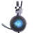 Proffesional Studio Gaming PC Headphones With LED Lights In Modern Luxury Metal Design For Gamers and DJ