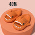 New Men and Women Summer Slippers Lovely Shark Shape Slides Outdoor Women Shoes Flip Flops Lightweight Open Toe Beach Pool Slides Sandals Shark Shower Slipper