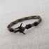 Modern Fashion Airplane Anchor Bracelets Men Charm Rope Chain Paracord Bracelet Women Male Air Force Style Wrap Metal Sport Hook Gift
