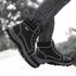 Brown Winter Mens Snow Boots Warm Plush Boots Waterproof Leather Ankle Boots Fashion Outdoor Non-slip Men's Hiking Boots Winter Ankle Snow Hiking Boots Warm Water Resistant Sport Shoes