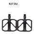 Anti-Slip Ultra-light Bicycle Pedal Quick Release Pedal Flat Bearing Pedal Suitable For Mountain Road Bike Accessories Mountain Bike Pedals Nylon Composition Bicycle Pedals With Wide Flat Platform