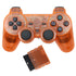 Transparent Eye Catching Wireless Dual Shock Bluetooth Joystick Gamepad Console Controller Compatible With PC Laptop