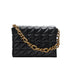 New Adorable Women's Handbag Green Small Flap Shoulder Bag In Thick Metal Chain Women's Clutch Bags Luxury  Ladies Shoulder Purse