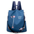 Cloth Backpack Female Embroidery Backpack Bag Nylon Anti-Theft Waterproof Women's Backpack Fashionable Anti-theft Women Backpacks Nice Print School Bag High Quality Large Capacity Backpack (