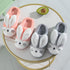 Cartoon Bunny Home Warm Children's Slippers Home Slippers Warm Cute Womans Mens Slipper Winter Shoes New Fashion Casual Fur Plush Slides Winter Slippers For Women House Slippers Fluffy Soft Comfy Fuzzy Slippers Faux Fur Plush Anti-Skid Slippers