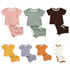 Two-piece Set For Infants And Toddlers Baby Modern Newborn Infant Kids Baby Girl Romper Jumpsuit Outfit Playsuit Clothes Set For Kid