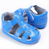 Baby Solid Color Soft-soled Hollow Toddler Sandals Summer Newborn 0-18M Infant Baby Girls Boys Shoes Solid Non-slip Shoes
