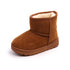 Children's Snow Boots Brown Baby Shoes Flexible And Soft Unisex Stylish Warm Winter Shoe