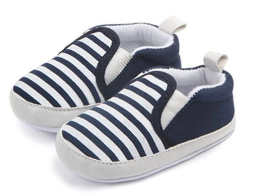Toddler Infant Baby Shoes Newborn Boys Girls Soft Casual Shoes Striped Shoes 0-18M  New Pram Newborn Toddler Baby Girls Boys Kids Infant First Walkers Striped Classic Shoes Loafers Casual Soft Shoes