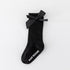 New Kids Stretchable Socks Toddlers Girls Big Bow Knee High Long Soft Cotton Lace Baby Comfortable Colorful  Socks