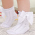 Bowknot Baby Girls Cotton Socks For Children Princess Socks For Newborn Baby Clothing In Modern Style