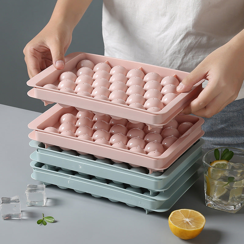 Amazing Ice Tray 3D Round Ice Molds Home Bar Party Use Round Ball Ice Cube Makers Kitchen DIY Ice Cream Moulds Plastic Molds Ice Tray 14 Grid 3D Round Ice Molds Home Bar Party Use Round Ball Ice Cube Makers Kitchen Ice Cream Moulds