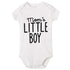 Modern New Romper Jumpsuit For Newborn Toddler Infant Baby Boys Romper Long Sleeve Jumpsuit Playsuit With Words Moms Little Boy