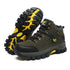 Unisex Hiking High Quality Mens Waterproof Boots Mountain Climbing Shoes Sports Rubber Sole Couple Olutdoor Warm Boots Ankle Hiking Boots Outdoor Lightweight Trails Shoes