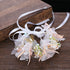 New High Quality Spring Pearl Crowns Beach Hawaii Floral Garland Romantic Faux Rose Wedding Wreaths Flower Headband Girl Bride Rose Flower Crown Wedding Festival Headband