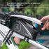 Bicycle Bag Rain cover Bike Phone Holder Bag Waterproof Biycle Basket 4-6.5' Front Phone Bag Moto Bicycle AccessoriesBike Top Tube Bag Bicycle Front Frame Bag Waterproof Bike Pouch Pack Bike Phone Bag Cycling Accessories Pouch For Mountain Road Bike