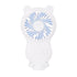 Handheld Pocket Mini Fan Portable With Bracket USB Mini Fan Portable Pocket Fan Cartoon Handheld Desktop Rechargeable Standing Fan Three Gear Wind Speed Regulation Battery Operated USB Small Fan with 3 Speeds for Home Office Car Outdoor Travel