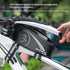 Rainproof Bike Bag For 4-6.5' Front Phone Bag Special PC Hard Shell With Free Rain Cover Motorcycle Bike Accessories  Bike Phone Bag Bike Pouch Top Tube Bag Bicycle Front Frame Bag Waterproof Bike Accessories Bag Phone Holder Compatible With Smartphones