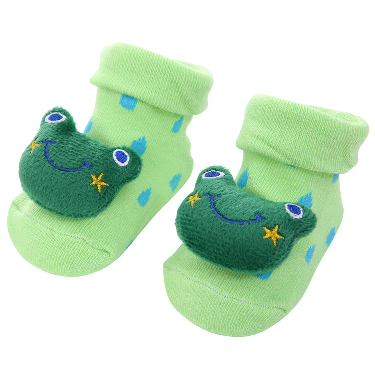 Colorful Newborn Cotton Cartoon Cute Anti Slip Sock Toddler Baby Comfortable Socks Shoes Elastic Soft Socks