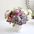30cm Artificial Silk Peony Flowers Bouquet for Home Decoration - Faux Christmas Flowers & Wedding Flowers - ALLURELATION GIFTS - anniversary gifts, Best Gift Item, Birthday gifts, bouquet, bouquet for girlfriend, Christmas Gifts, cute bouquet, cute flowers, cute gifts, fake bouquet, flower gifts, Flowers, gifts, Gifts for girlfriends, gifts for girls, gifts for loved ones, Gifts for wife, gifts for women, roses for girlfriend, Thanksgiving gifts, Valentine Gifts, wedding gifts - Stevvex.com