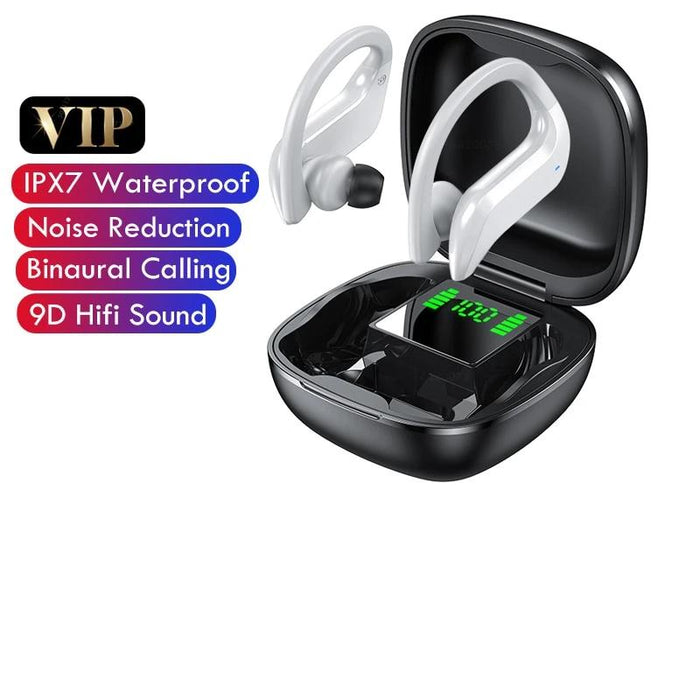 STEVVEX TWS Bluetooth 5.0 Earphones Wireless Bluetooth Headphone Noise Cancelling 9D HiFi Stereo Sport Headset Handsfree With Microphone