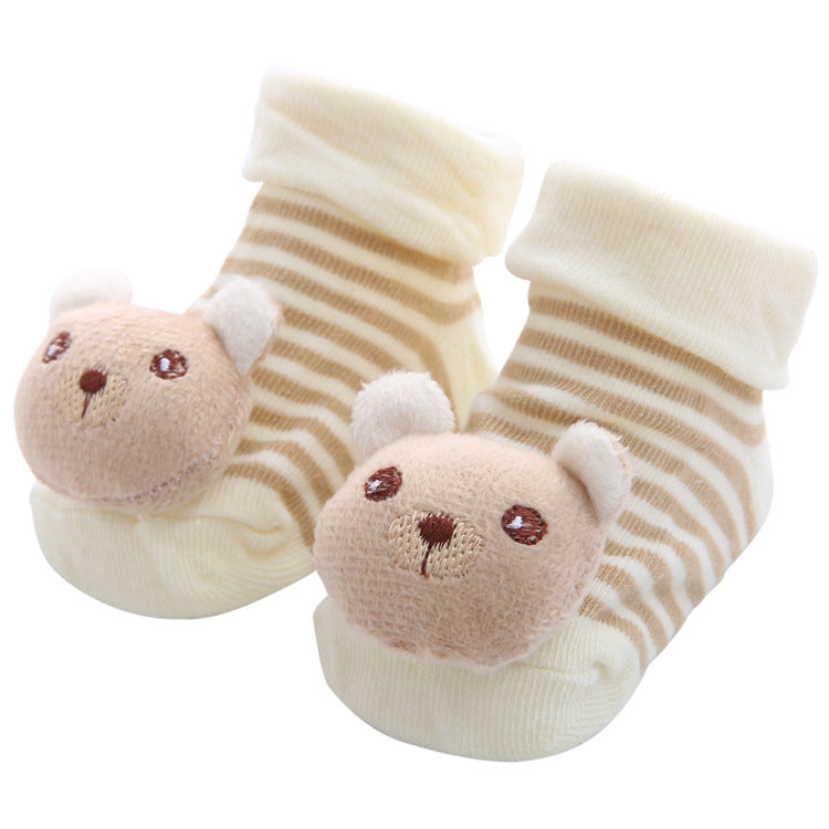 Colorful Newborn Cotton Cartoon Cute Anti Slip Sock Toddler Baby Comfortable Socks Shoes Elastic Soft Socks