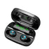 STEVVEX 3500mAh LED Bluetooth Wireless Earphones Headphones Earbuds TWS Touch Control Sport Headset Noise Cancel Earphone Headphone