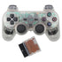 Transparent Eye Catching Wireless Dual Shock Bluetooth Joystick Gamepad Console Controller Compatible With PC Laptop