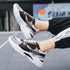 Mens Running Autumn New Leather Sneakers High Quality Outdoor Light Comfortable Sport Athletic Sneakers Lace Up Walking Breathable Ultra Lightweight Sport Casual Sneakers