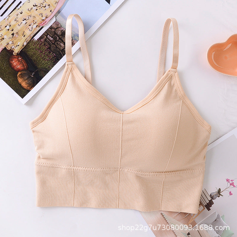NEW Solid Color Women Sports Bra Sexy Brathable Sports Top Yoga Bra Push Up Top Female Gym Fitness Sports Underwear Female Seamless bra
