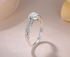 New 925 Sterling Silver Luxury Zircon Diamond Ring Elegant Wedding Fine Epic Jewelry Design