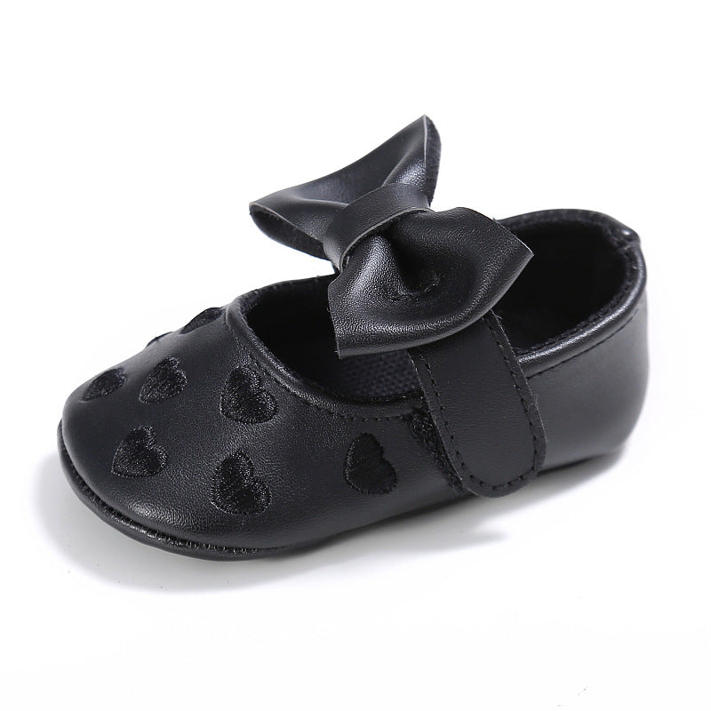 Baby Shoes Cute Bowknot Newborn Shoes Soft Bottom Anti Slip Toddler Girls Princess Shoes