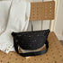 Black Starry Night Printed Fashion Fanny Pack New Studded Star Girls Shoulder Crossbody Bag Bum Bag For Daily Use Travel Stylish Belt Bag Waist Bag For Sports And Casual Use Festival Belt Waist Bag For Traveling