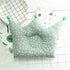 Newborn Baby Shaping Pillow Cute Crown Shape Backrest Cushion Anti-head Correction Bed Neck Support Pillows Baby Pillow Baby Bedding Air Mesh Organic Cotton Soft Baby Pillow Newborn Anti Flat Head Syndrome for Crib Cot Baby Pillow