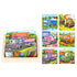 Nine Blocks Six-sided 3D Wooden Cube Puzzle Toys Wood Hexahedron 3D Building Block Puzzle For Children Aged 3 4 5 6  For Children Kids Educational Toys Funny Games