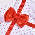 Newborn Girl Boy Autumn Santa Claus Long Sleeve Dot Bandage  Romper Jumpsuit Hat For Christmas Made For Girls