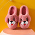Winter Cute Cartoon Kids Soft Cotton Shoes Baby Shoe Small Dog Winter Cartoon Thick Warm Boy And Girl Slippers Slippers For Children