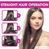 3 IN 1 Multifunctional Hair Straightener Comb Hair Black Red Straightening Brush Portable Comb Fast Heating Men Beard Straightener For Traveling Perfect Gift For Adults