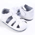 Baby Solid Color Soft-soled Hollow Toddler Sandals Summer Newborn 0-18M Infant Baby Girls Boys Shoes Solid Non-slip Shoes