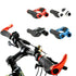 Bicycle Grip Handlebar End Cap Aluminium Alloy Lock Mountain Handle Bar Grip Bike Anti-Skid Rubber Bicycle Skid-Proof Grips New Generation Bike Handlebar Grip Soft Gel Inserts Shock Resistance Ergonomics Comfort Design