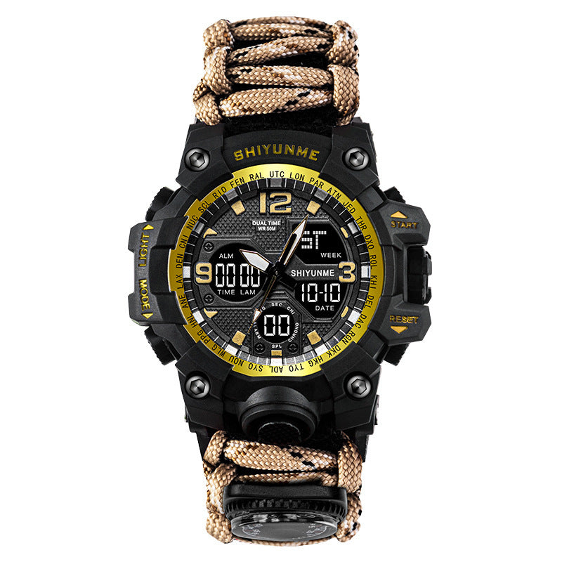Survival Men Sports Watch With Outdoor Compass In Top Luxury Brand G Style Military Digital Watches Waterproof 50M relogio masculino